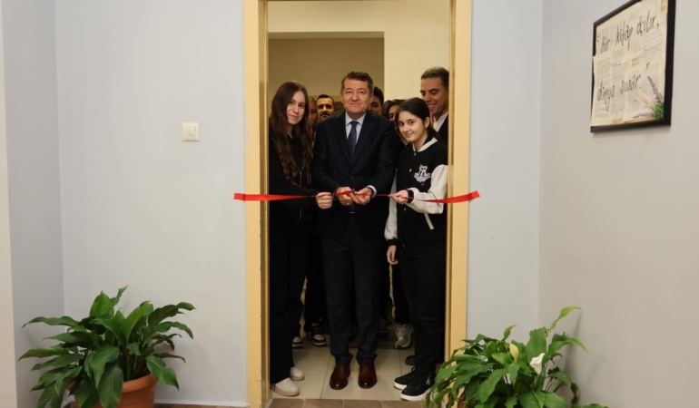 Bilecik’te kütüphane açılışı yapıldı