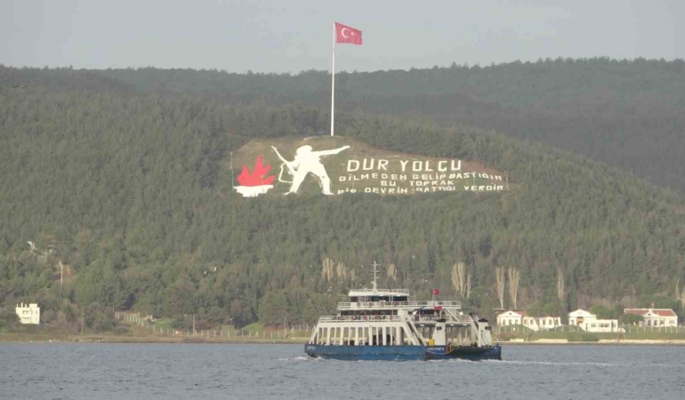 Bozcaada’ya bugün yapılacak tüm feribot seferleri iptal edildi