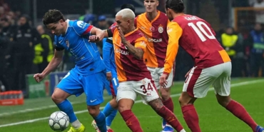 UEFA Şampiyonlar Ligi: Galatasaray: 1 - Atletico Madrid: 1 (İlk yarı)