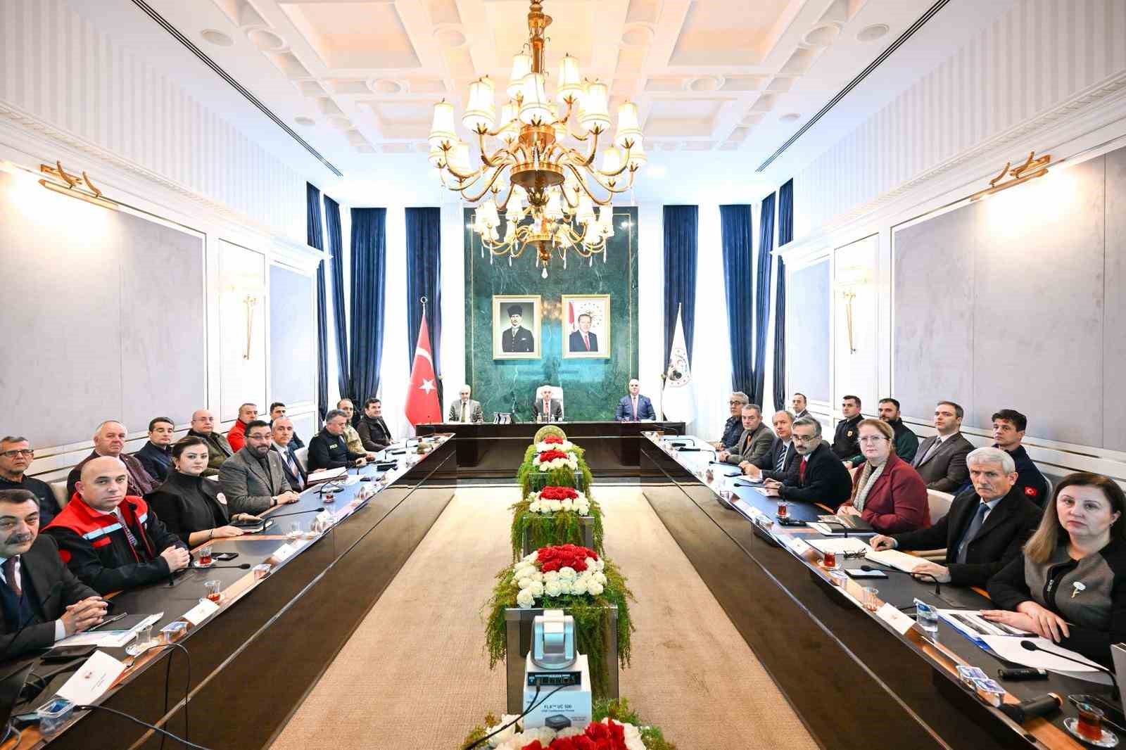 Kırklareli İl Afet ve Acil Durum Koordinasyon Kurulu Toplantısı