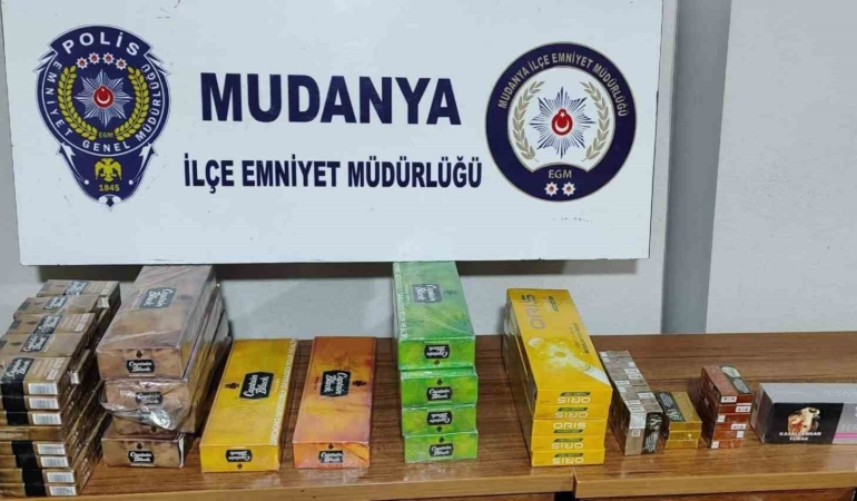 Bursa’da kaçak sigara operasyonu