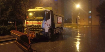 Esenyurt Belediyesi olumsuz hava şartlarına karşı 24 saat görev başında