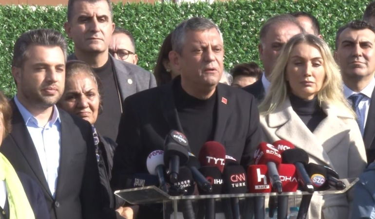 CHP Genel Başkanı Özür Özel: "Tutuksuz yargılama şarttır"