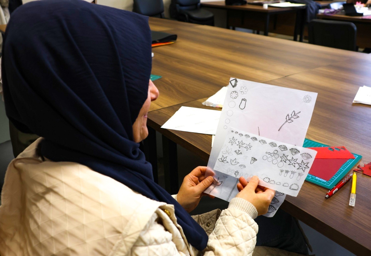 Kağıttan sanata: Ümraniye’de Katı’ sanatı geleceğe taşınıyor