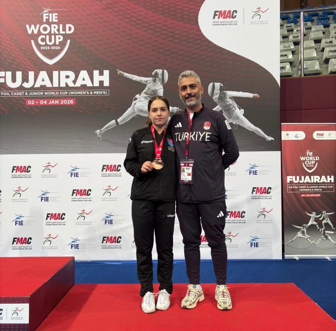 Alara Atmaca, Dünya Kupası’nda bronz madalya kazandı