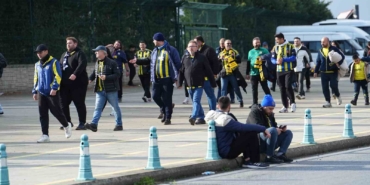 Fenerbahçeli taraftarlar Süper Kupa finali için stada geldi
