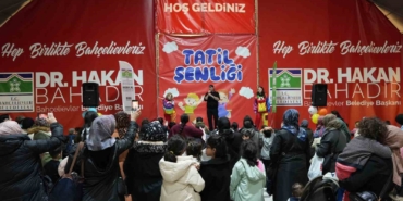 Bahçelievler’de çocuklara sömestr tatil şenliği