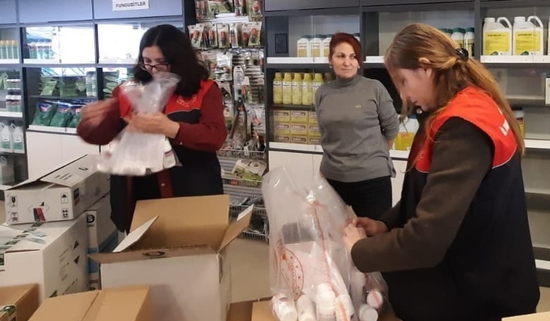 Kırklareli’nde zirai ilaç bayi kontrolleri: Alınan numuneler İstanbul’a gönderildi