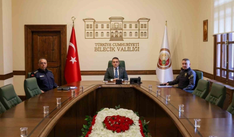 Bilecik’te güvenlik toplantısı gerçekleştirildi