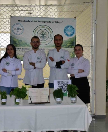 Üniversiteliler Yenilebilir Otlara Yönelik Proje yaptı