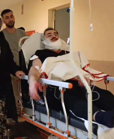 Tartıştığı kuzenini falçata ile yüzünden yaraladı