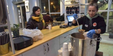 Bilecik’te sınav haftasında öğrencilere sıcak çorba desteği