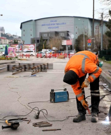 Körfezray Metro Projesi’nin Yahyakaptan istasyonunda çalışmalar başladı