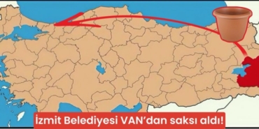 İzmit’te ilginç saksı tartışması