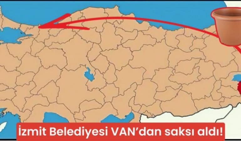 İzmit’te ilginç saksı tartışması