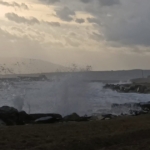 Şiddetli lodos Marmara’yı vurdu: Tekirdağ sahil dalgalarla kaplandı