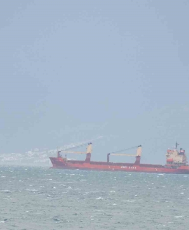 Edremit Körfezi yük gemilerine sığınak odu