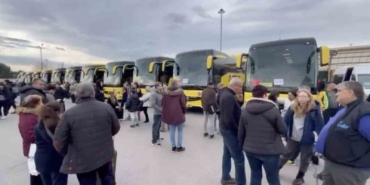 Bursa Terminali’nde yılbaşı dönüş yoğunluğu