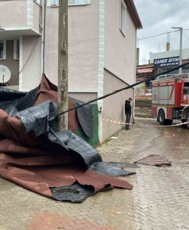 Fırtına sonrası hasar büyük oldu