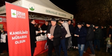 Miraç Kandili’nde Osmangazi’de gönüller bir oldu