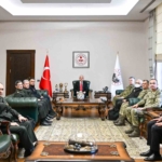 5’inci Kolordu Komutanı Tümgeneral Aksoytürk ve beraberindeki heyet Kırklareli’nde