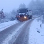 Bursa Büyükşehir’den kar mesaisi