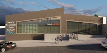 İnegöl Belediyesi yeni havuz için çalışmalara başladı