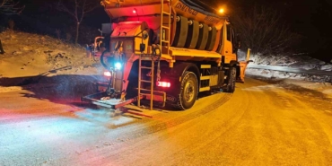 Kar yağışı Osmangazi’de hayatı aksatmadı