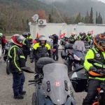 Sındırgı’da depremzedelere motorcu morali