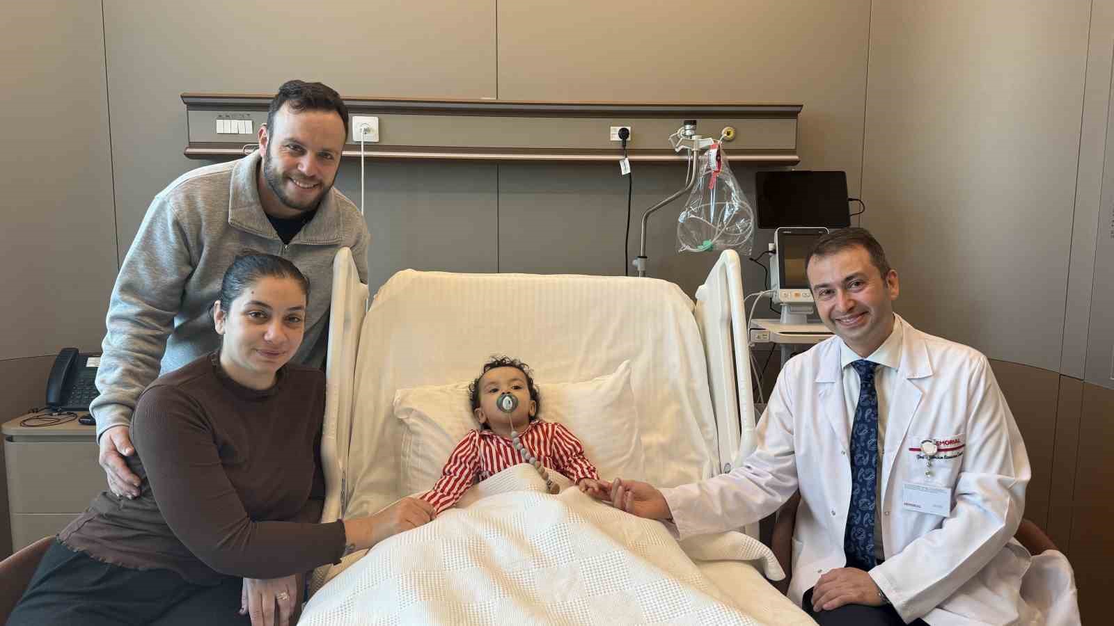 Kıbrıs’tan gelen küçük bir kalp, zamanında müdahalelerle sağlığına kavuştu