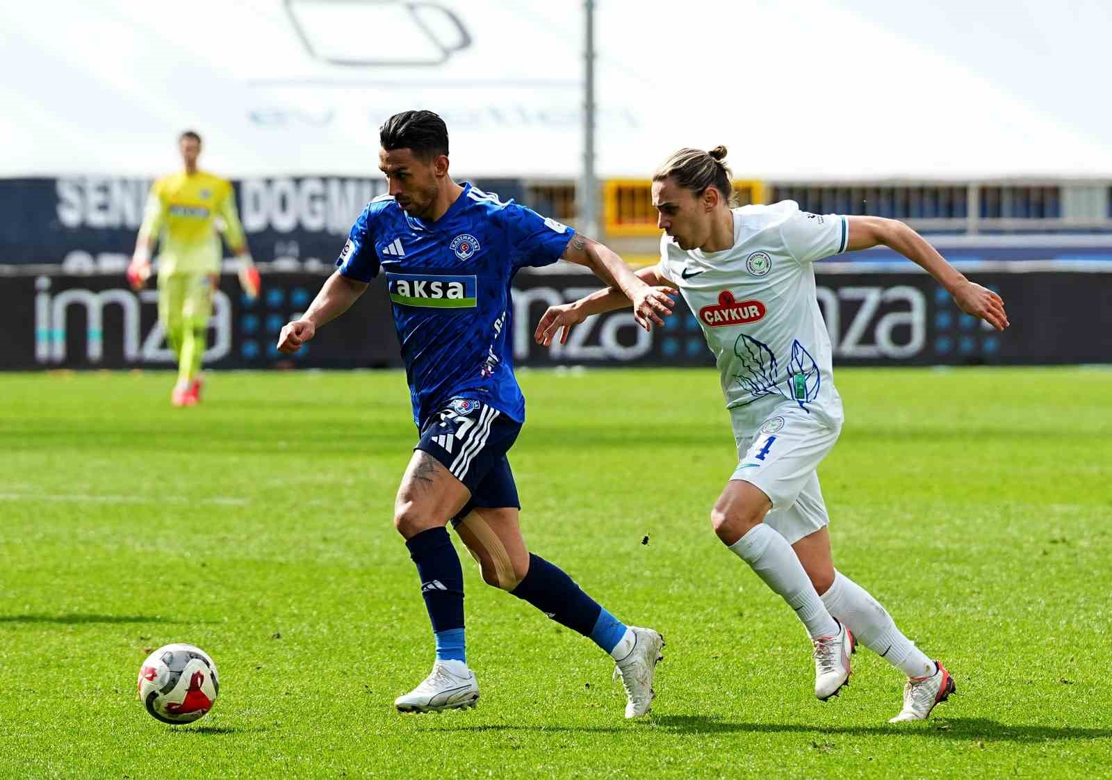 Trendyol Süper Lig: Kasımpaşa: 0 - Çaykur Rizespor: 3 (Maç sonucu)