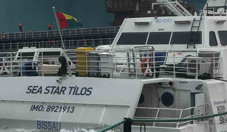 Yalova’da tersaneye bağlı geminin 6 personeli için kurtarma operasyonu