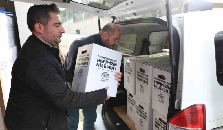 Nilüfer’de dayanışma paylaşarak artıyor