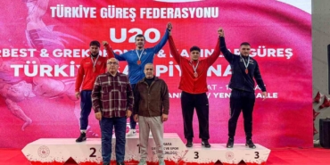 U20 Serbest Güreş Türkiye Şampiyonası’nda ikinci gün tamamlandı