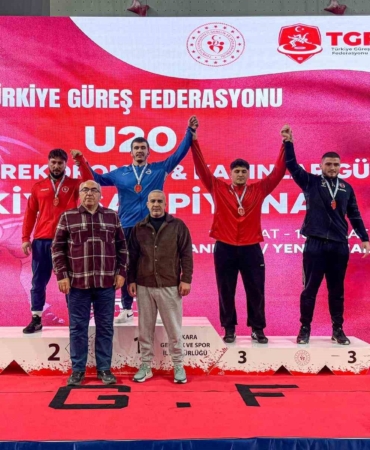 U20 Serbest Güreş Türkiye Şampiyonası’nda ikinci gün tamamlandı