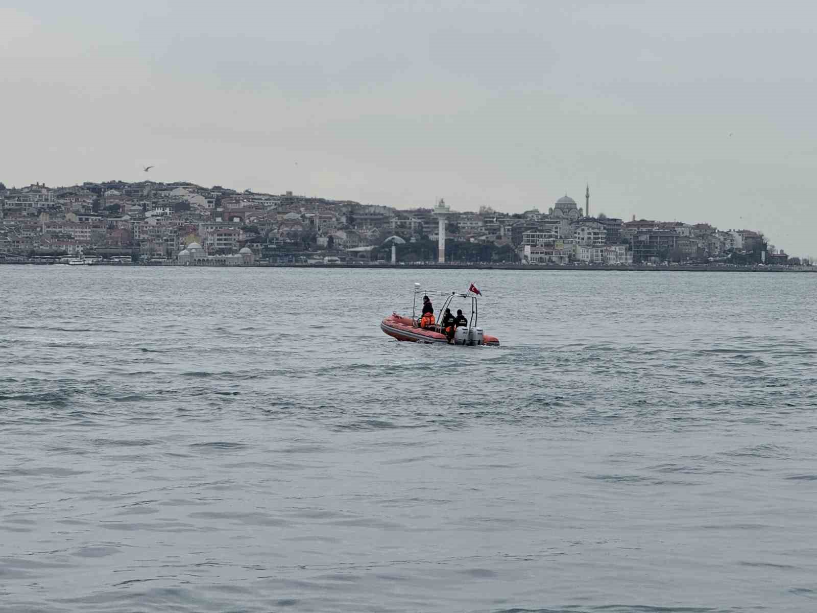 Deniz İbişler’i Beşiktaş açıklarında arama çalışmaları sürüyor