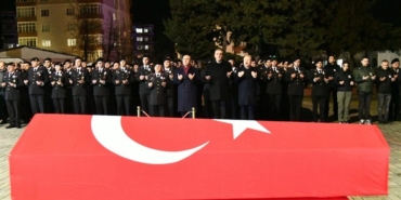 Hayatını kaybeden jandarma uzman çavuş için tören düzenlendi