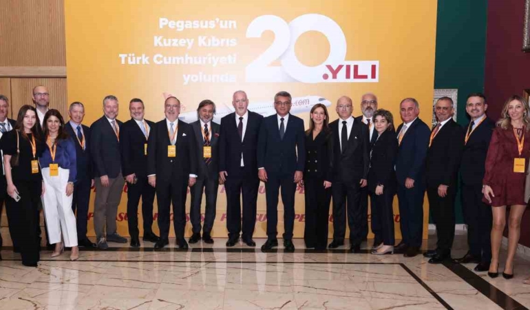 Pegasus’un KKTC uçuşları 20 yaşında