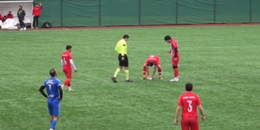 Maç esnasında top çarpan martı, kalp masajıyla hayata döndü