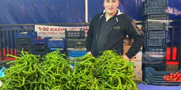 Seraları su basınca sivri biber ve salatalığın ateşi yükseldi