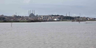 Selimiye Camii, göle dönen tarlalardan İstanbul’daki Sultanahmet’i andırdı