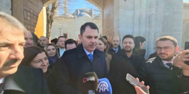 Bakan Kurum, restorasyonu tamamlanan Selimiye Camii’ni ziyaret etti