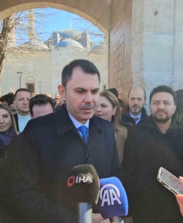 Bakan Kurum, restorasyonu tamamlanan Selimiye Camii’ni ziyaret etti