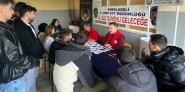 Kırklareli’nde üniversite öğrencilerine terörle mücadele bilgilendirmesi