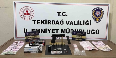 Kırmızı bültenle aranan uyuşturucu taciri Tekirdağ’da yakalandı