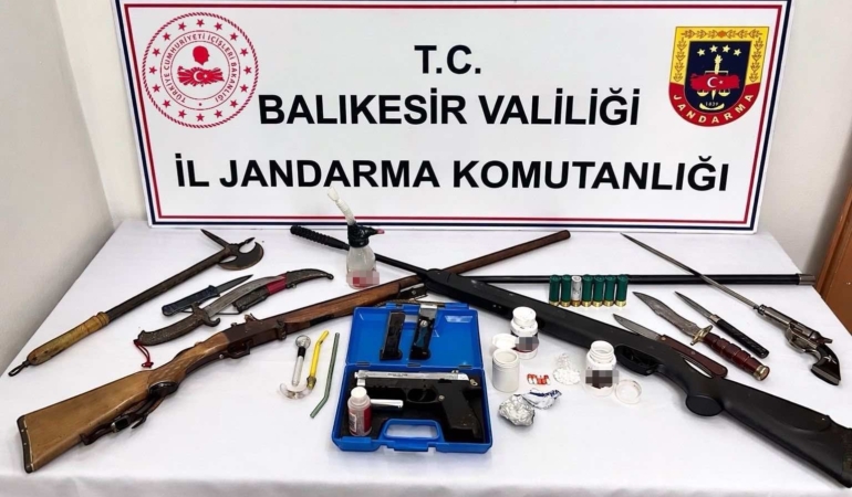 Balıkesir’de uyuşturucu operasyonu: 52 adrese eş zamanlı baskın