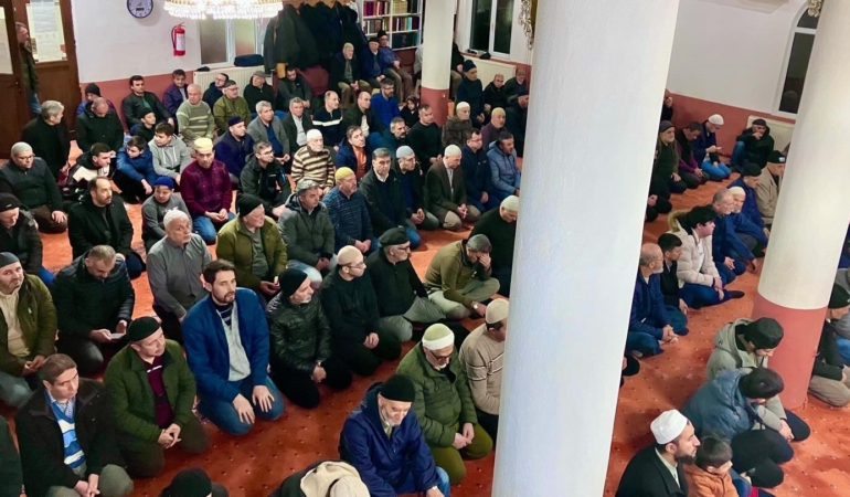 Ramazan ayında Bilecik’te camiler doldu