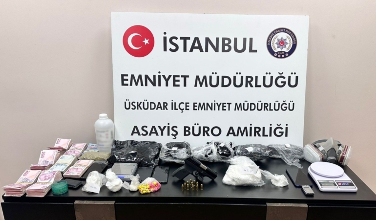 Üsküdar’da uyuşturucu operasyonu: 5 tutuklama