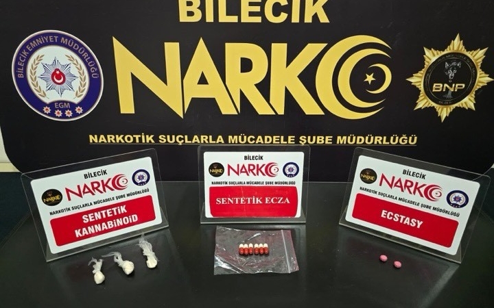 Bilecik’te uyuşturucu operasyonu: 4 şüpheli yakalandı