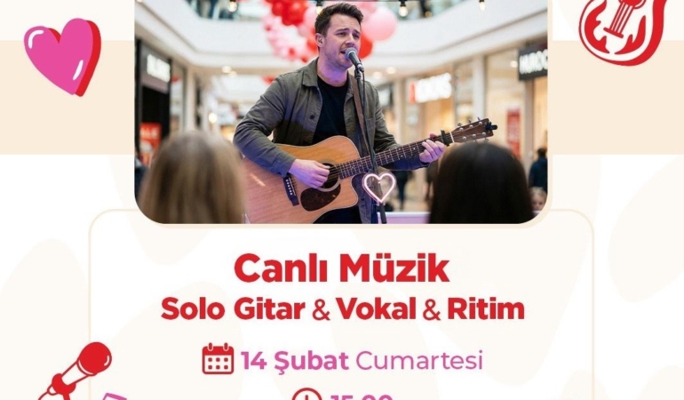 İnegöl AVM, Sevgililer Günü programını açıkladı
